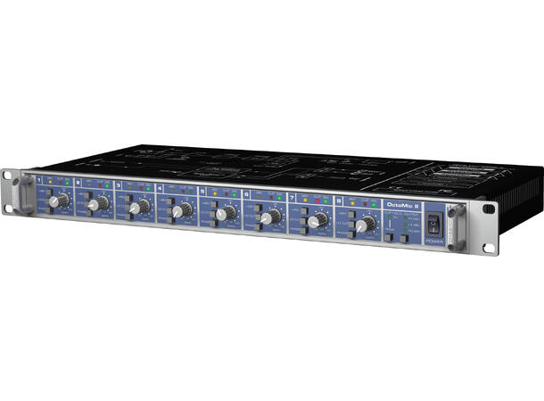 RME OctaMic II Mikrofonforsterker 8-ch 24 Bit/192 kHz, Mic Preamp 